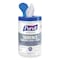 Purell Professional Surface Disinfecting Wipes, 7 x 8, Fresh Citrus, 110/Canister, PK6 PK 9342-06 - alternate 9